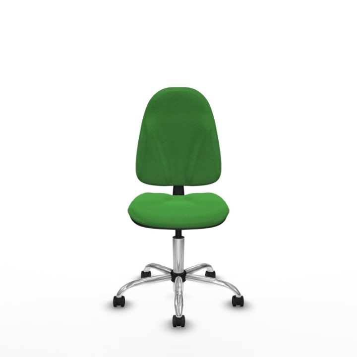 Algarra CP bali verde  base cromada ruedas autofrenantes 50mm