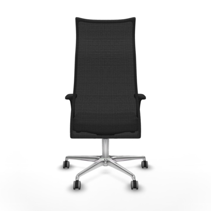 Albacete malla XL sincro malla negra bali blanco brazos 1D base aluminio ruedas 65mm engomadas