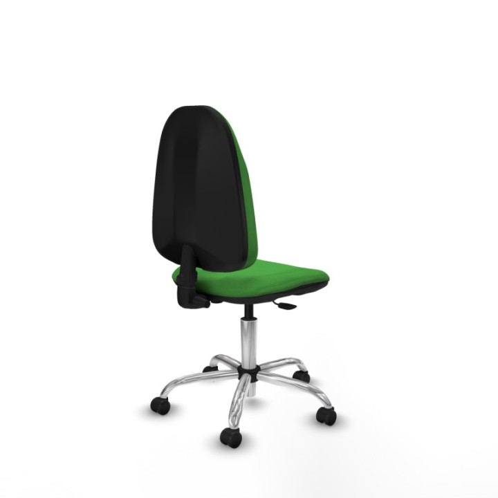 Algarra CP bali verde  base cromada ruedas autofrenantes 50mm