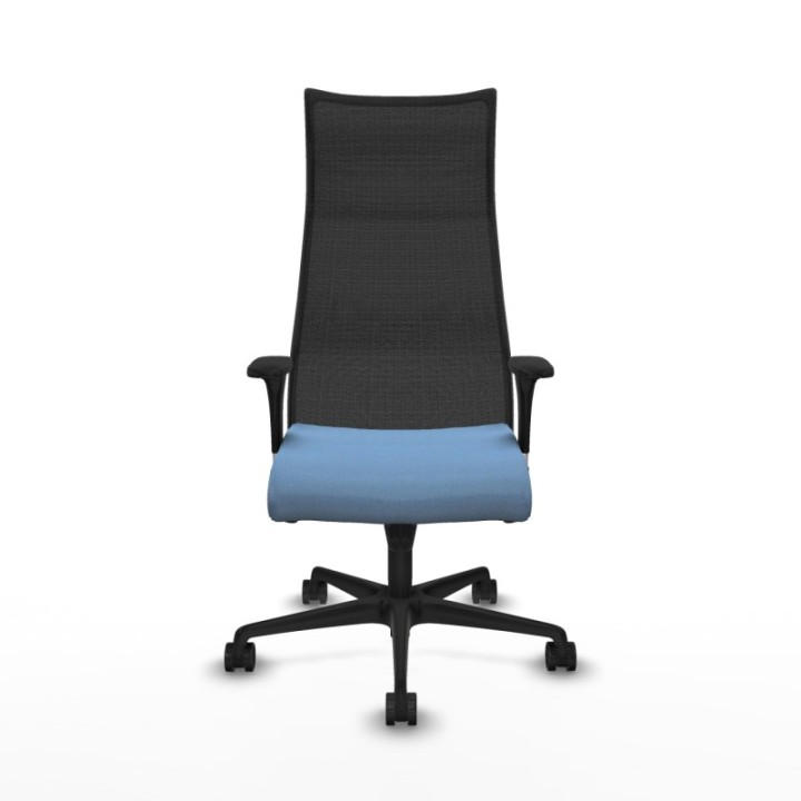 Albacete malla XL sincro malla negra bali azul cielo brazos 1D base nailon ruedas 65mm nailon