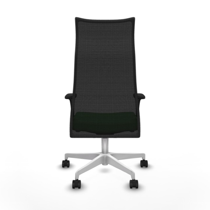 Albacete malla XL sincro malla negra bali verde brazos 1D base blanca ruedas 65mm nailon