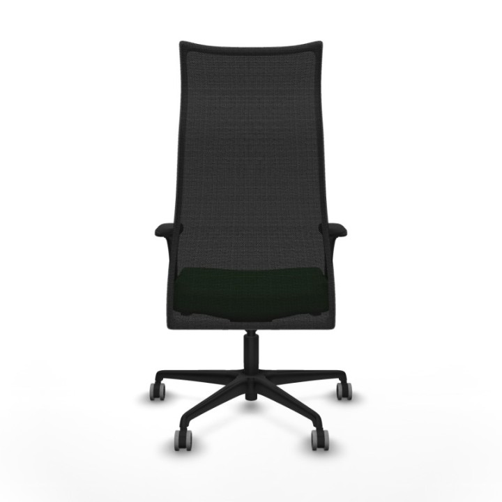 Albacete malla XL sincro malla negra bali verde brazos 1D base nailon ruedas 65mm engomadas