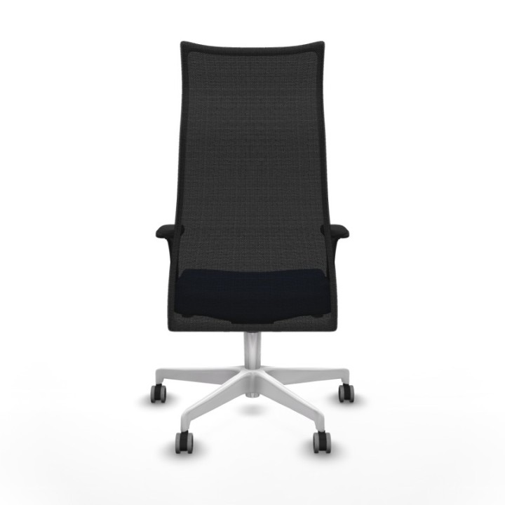 Albacete malla XL sincro malla negra bali azul marino brazos 1D base blanca ruedas 65mm engomadas