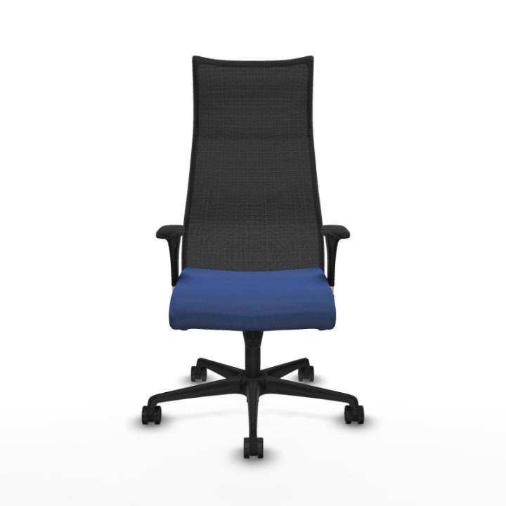 Albacete malla XL sincro malla negra bali azul marino brazos 1D base nailon ruedas 65mm nailon