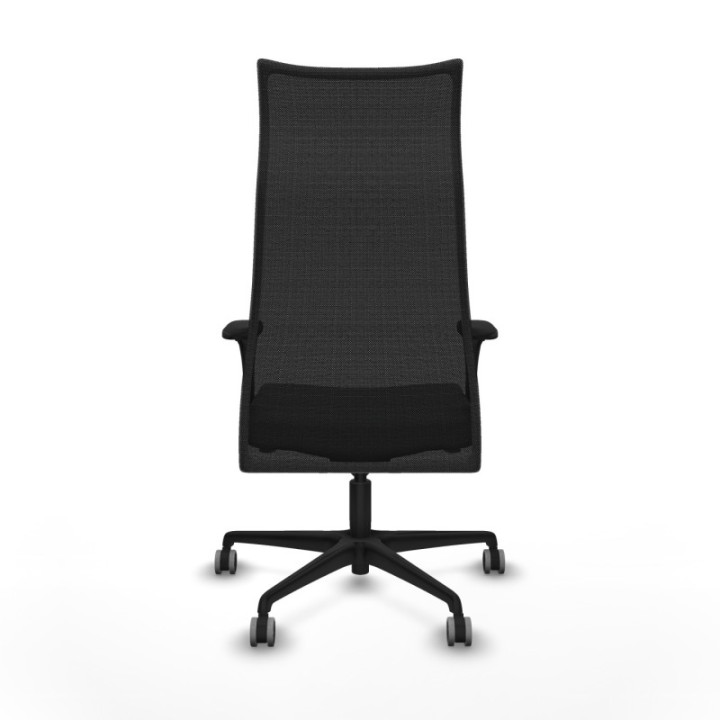 Albacete malla XL sincro malla negra bali gris brazos 1D base nailon ruedas 65mm engomadas