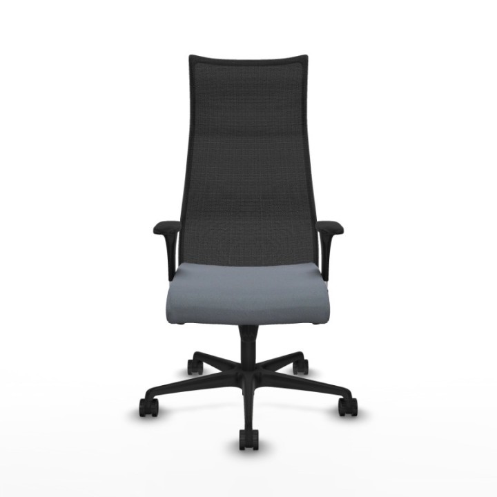 Albacete malla XL sincro malla negra bali gris brazos 1D base nailon ruedas 65mm nailon