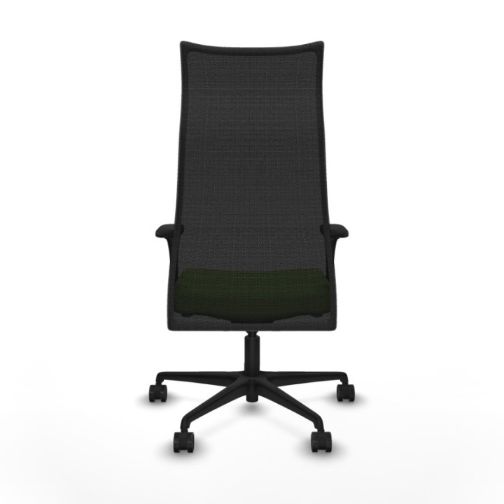 Albacete malla XL sincro malla negra bali pistacho brazos 1D base nailon ruedas 65mm nailon