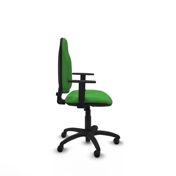 Algarra CP bali verde brazos 1D base poliamida ruedas autofrenantes 50mm