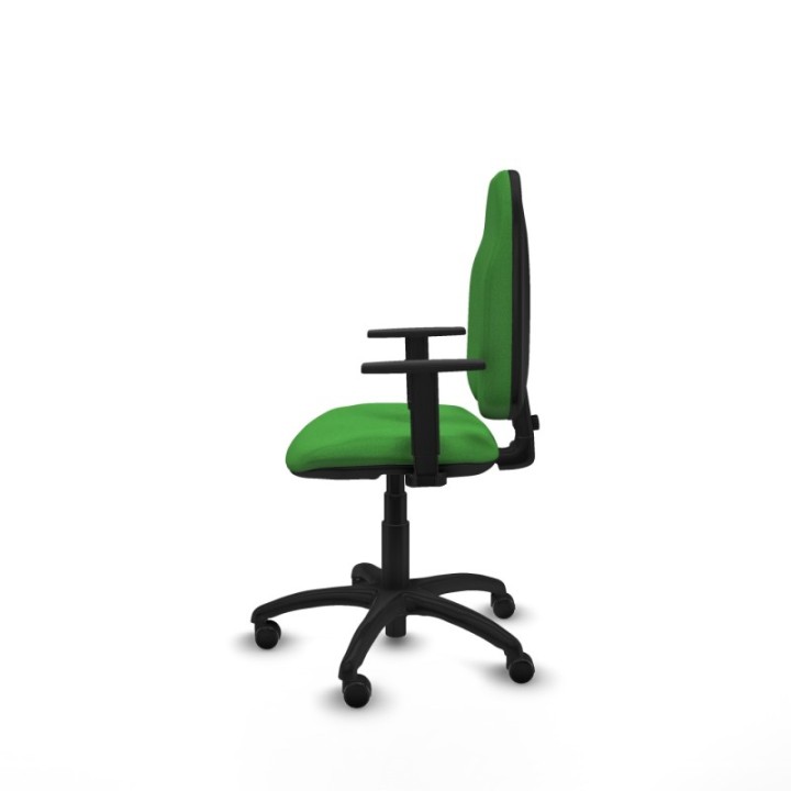 Algarra CP bali verde brazos 1D base poliamida ruedas engomadas 50mm