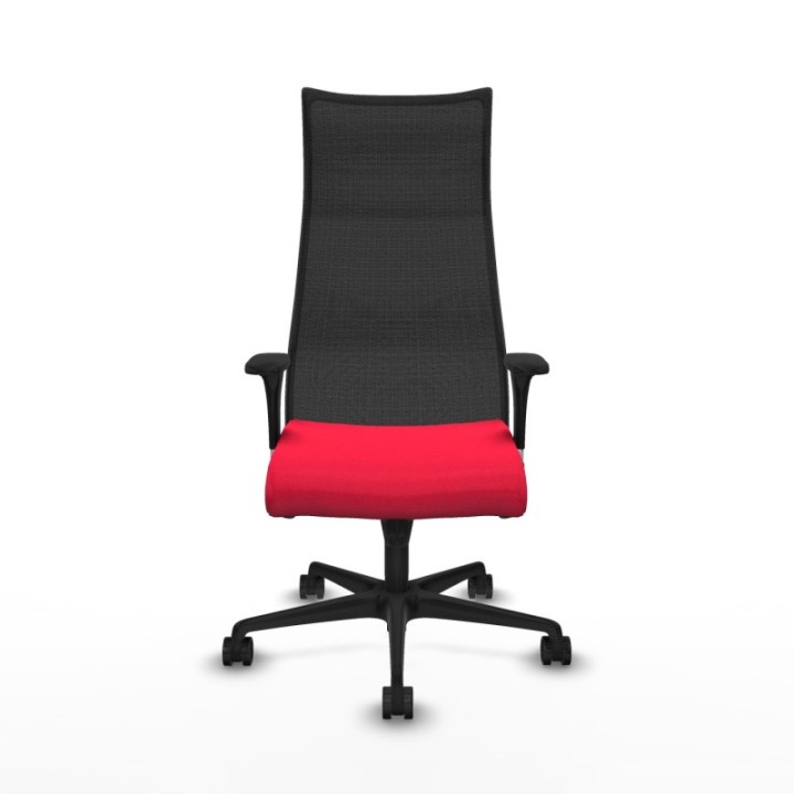 Albacete malla XL sincro malla negra bali rojo brazos 1D base nailon ruedas 65mm nailon