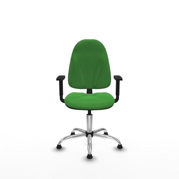 Algarra CP bali verde brazos 1D base cromada topes