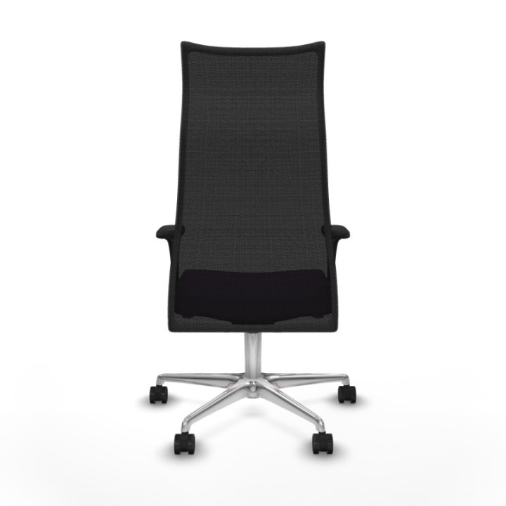 Albacete malla XL sincro malla negra bali morado brazos 1D base aluminio ruedas 65mm nailon