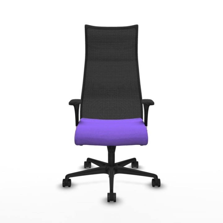 Albacete malla XL sincro malla negra bali lila brazos 1D base nailon ruedas 65mm nailon