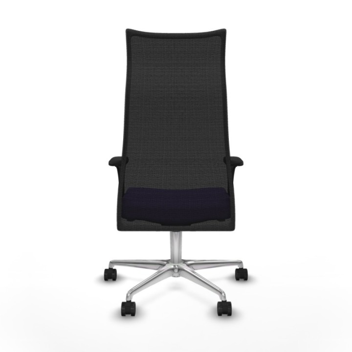 Albacete malla XL sincro malla negra bali lila brazos 1D base aluminio ruedas 65mm nailon