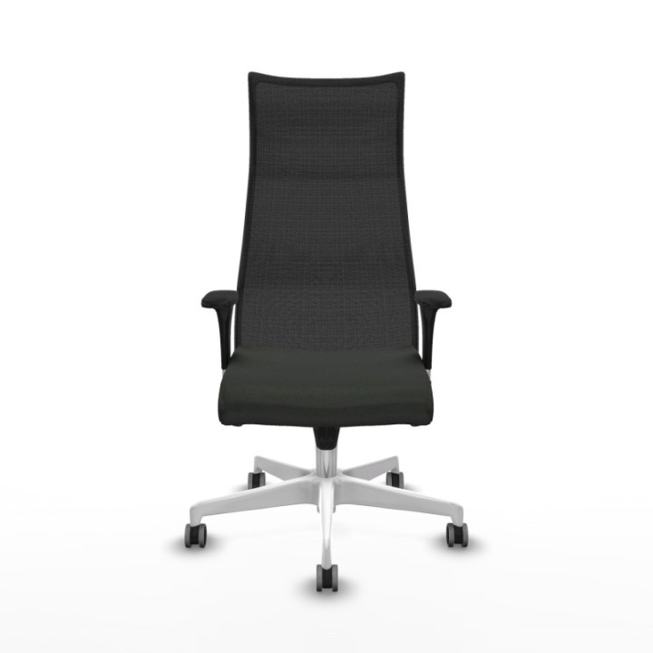 Albacete malla XL sincro malla negra bali negro brazos 1D base blanca ruedas 65mm engomadas