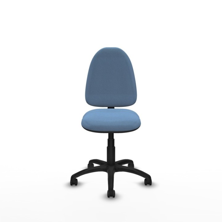 Aýna CP bali azul cielo sin brazos base poliamida ruedas engomadas 50mm