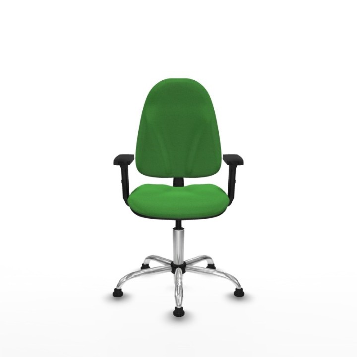 Algarra CP bali verde brazos 2D base cromada topes