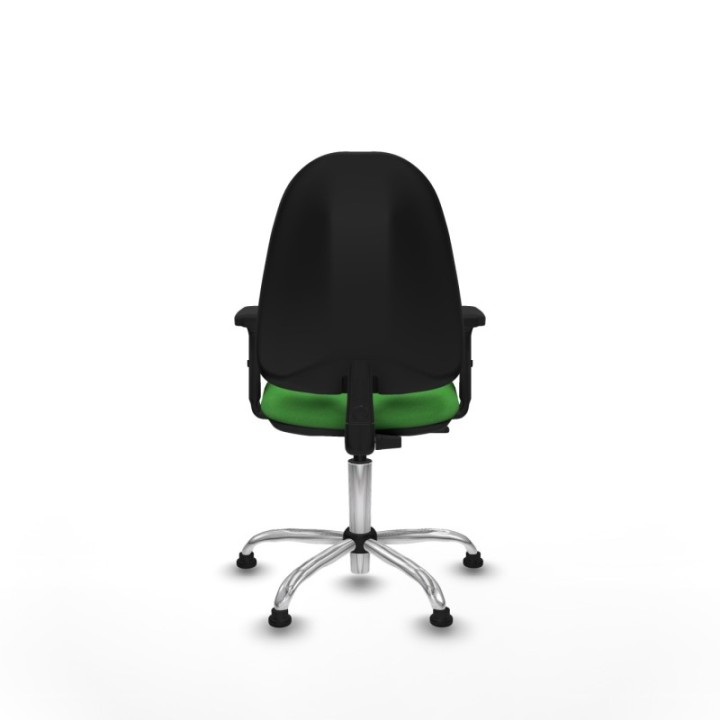 Algarra CP bali verde brazos 2D base cromada topes