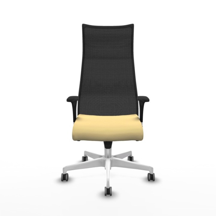 Albacete malla XL sincro malla negra similpiel crema brazos 1D base blanca ruedas 65mm engomadas