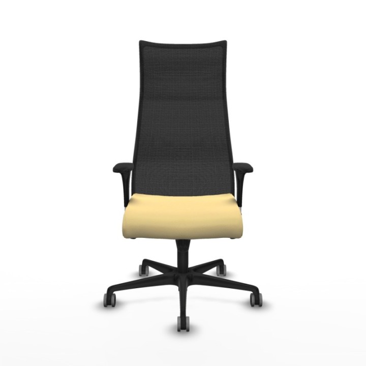 Albacete malla XL sincro malla negra similpiel crema brazos 1D base nailon ruedas 65mm engomadas