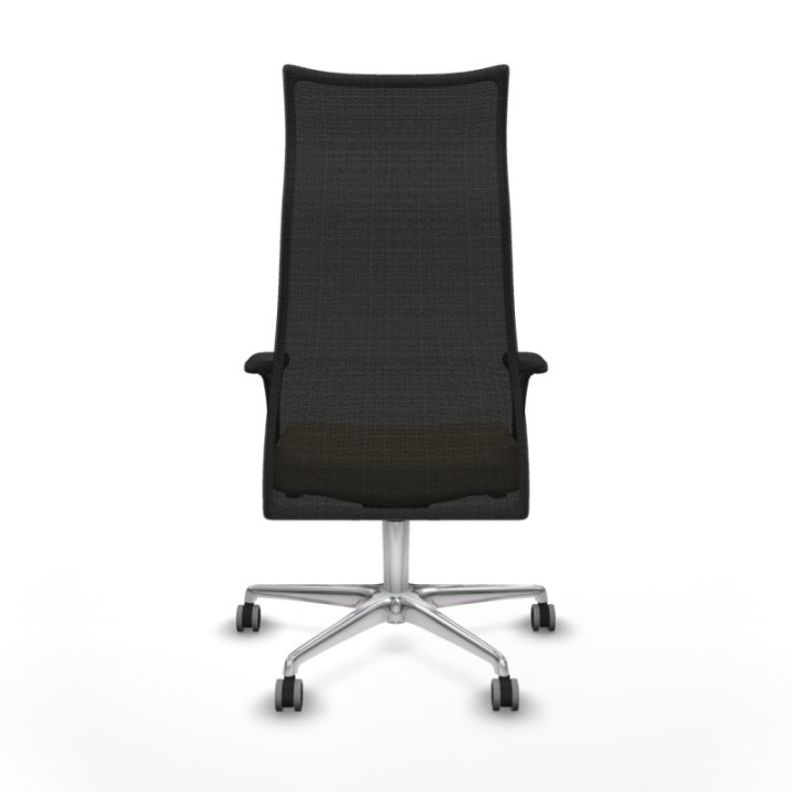 Albacete malla XL sincro malla negra similpiel crema brazos 1D base aluminio ruedas 65mm engomadas