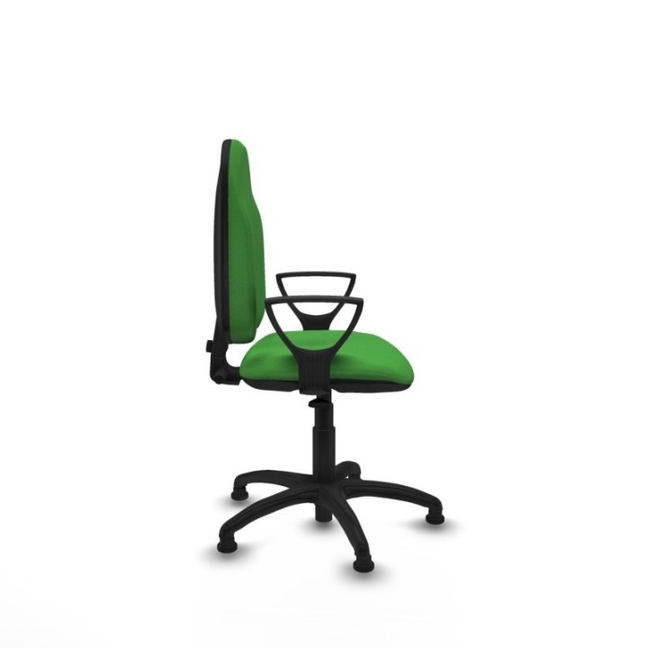 Algarra CP bali verde brazos fijos base poliamida topes