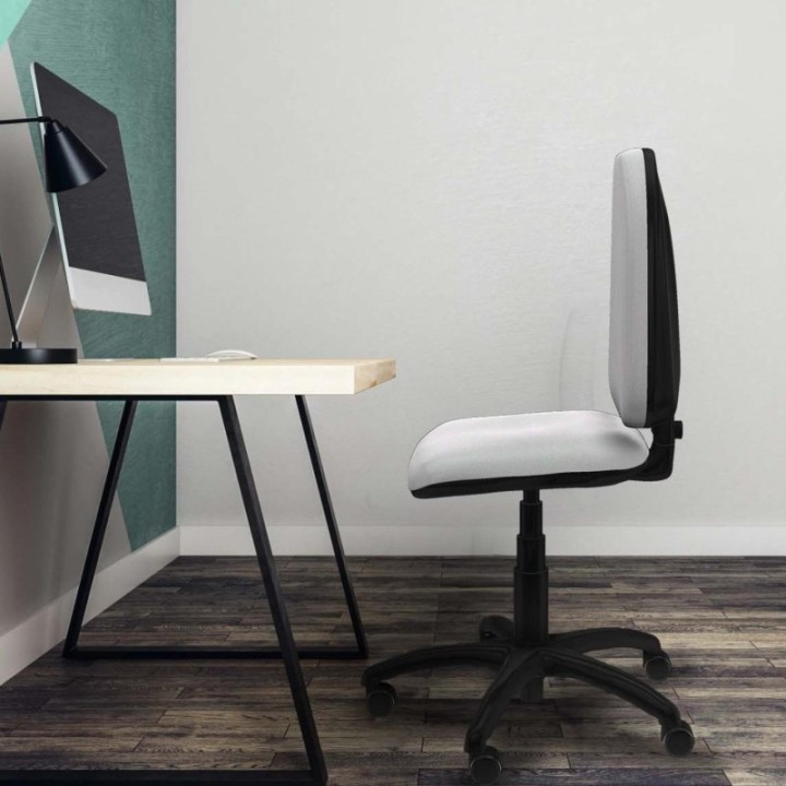 Aýna CP bali azul cielo sin brazos base poliamida ruedas engomadas 50mm