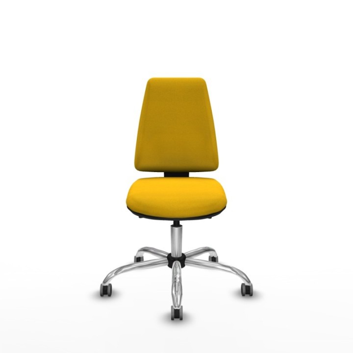 Elche AS bali amarillo base cromada ruedas engomadas 65mm