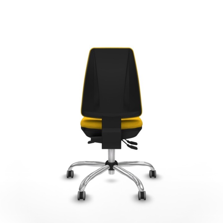 Elche AS bali amarillo base cromada ruedas engomadas 65mm