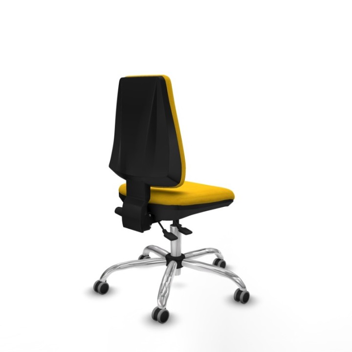 Elche AS bali amarillo base cromada ruedas engomadas 65mm