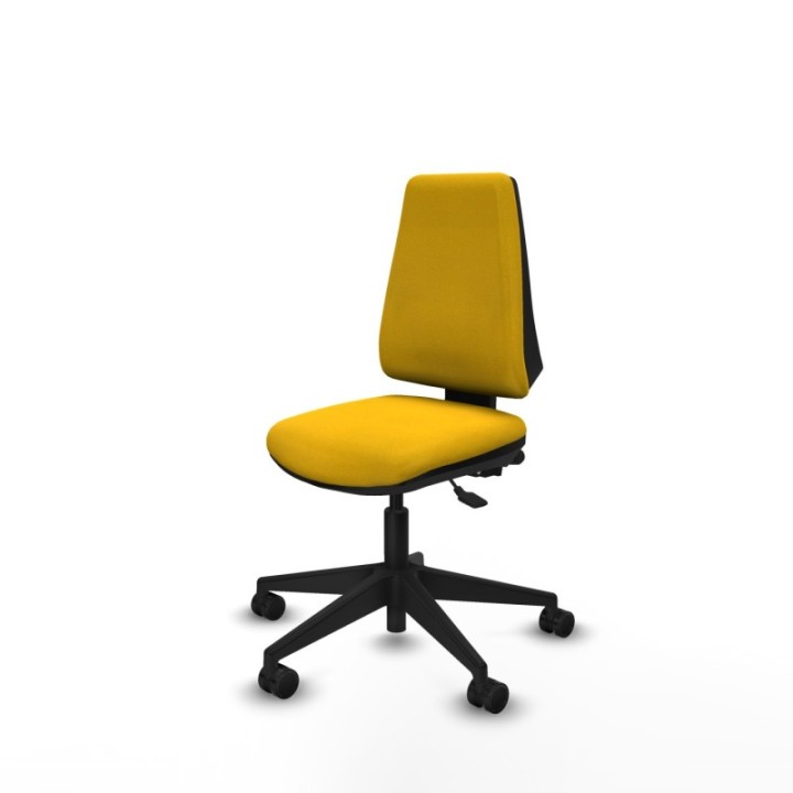 Elche AS bali amarillo base piramidal ruedas nailon 65mm