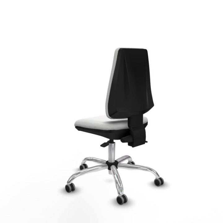 Elche AS bali blanco base cromada ruedas engomadas 65mm