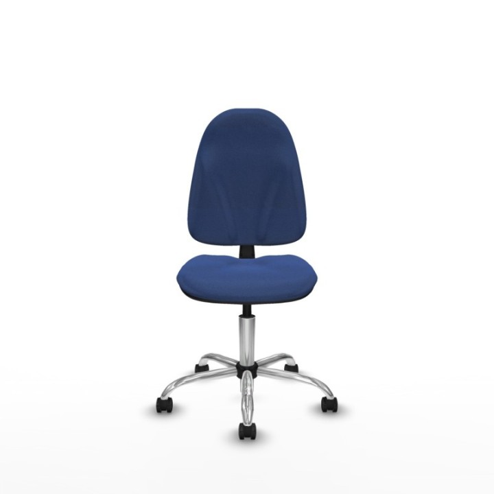 Algarra CP bali azul marino  base cromada ruedas autofrenantes 50mm