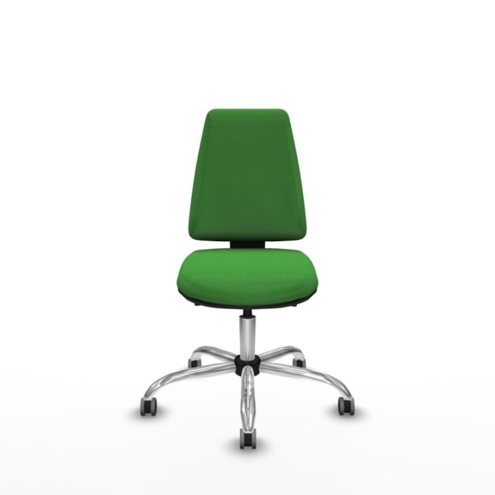 Elche AS bali verde base cromada ruedas engomadas 65mm