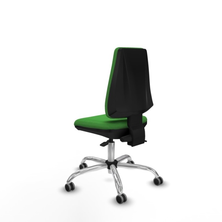 Elche AS bali verde base cromada ruedas engomadas 65mm