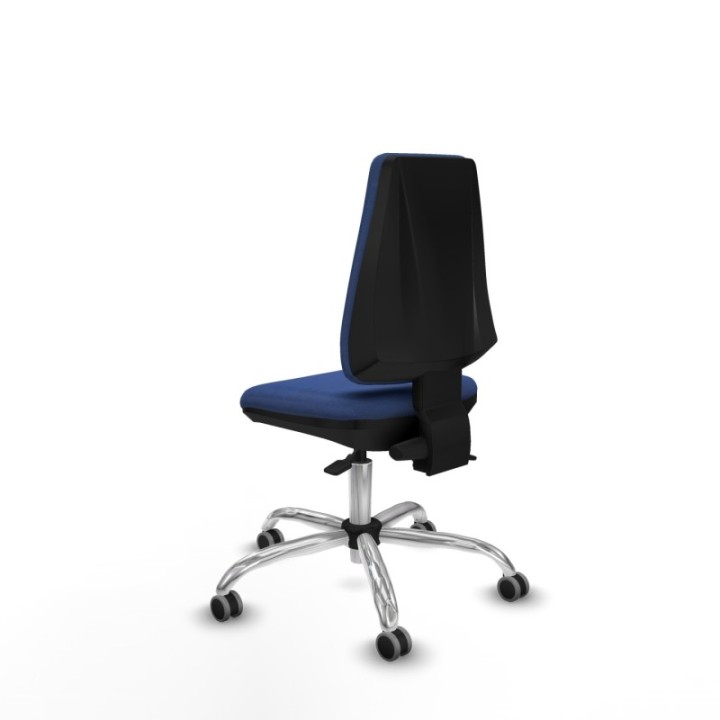 Elche AS bali azul marino base cromada ruedas engomadas 65mm