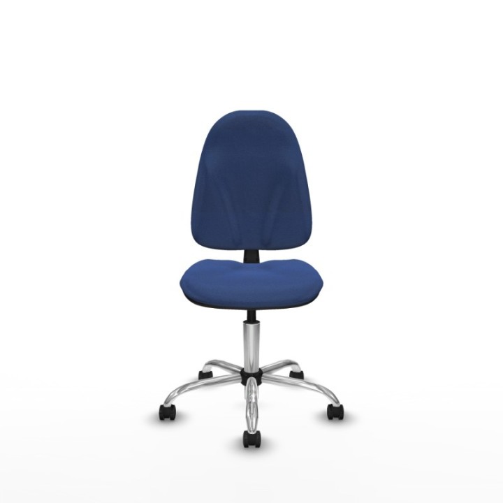 Algarra CP bali azul marino  base cromada ruedas engomadas 50mm