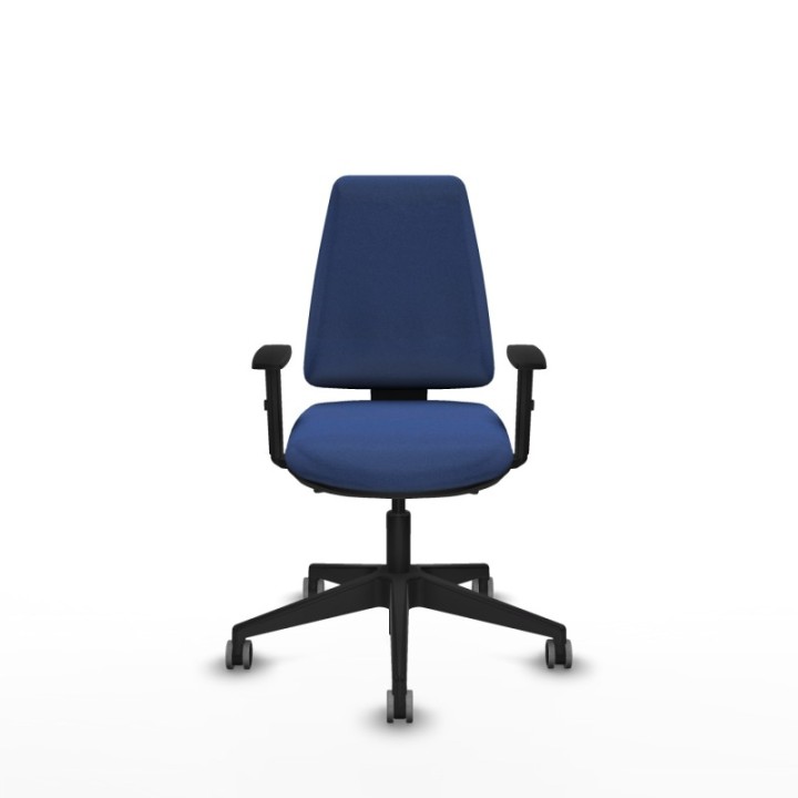 Elche AS bali azul marino brazos 1D base piramidal ruedas engomadas 65mm