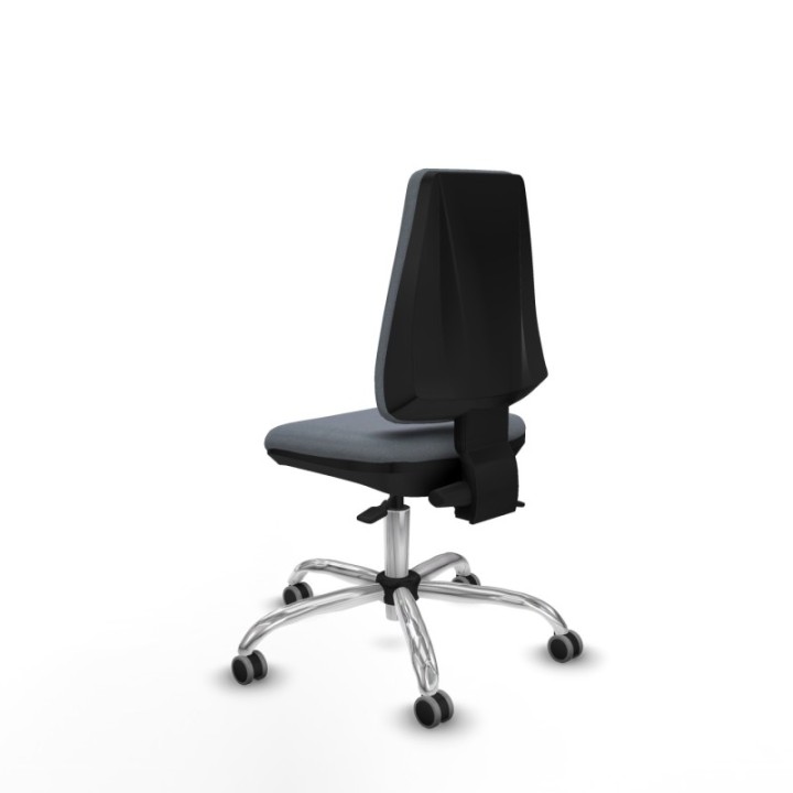 Elche AS bali gris base cromada ruedas engomadas 65mm