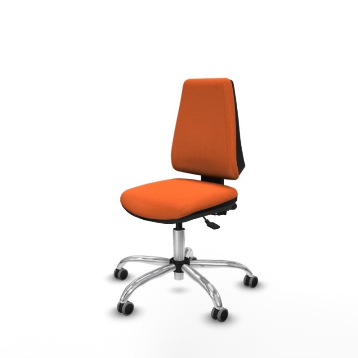 Elche AS bali naranja base cromada ruedas engomadas 65mm