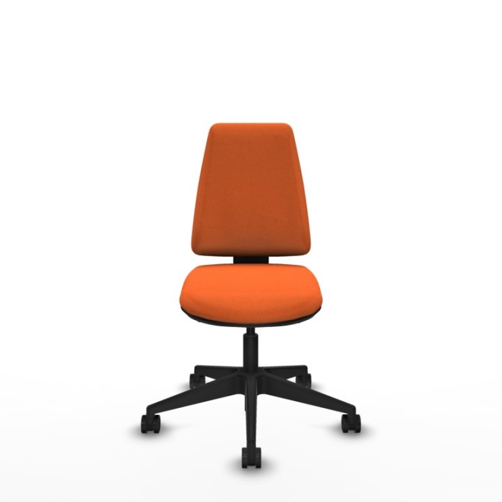 Elche AS bali naranja base piramidal ruedas nailon 65mm