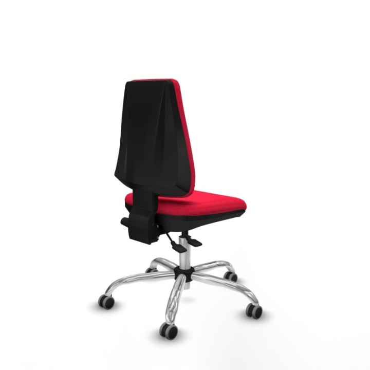 Elche AS bali rojo base cromada ruedas engomadas 65mm