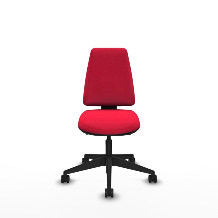 Elche AS bali rojo base piramidal ruedas nailon 65mm