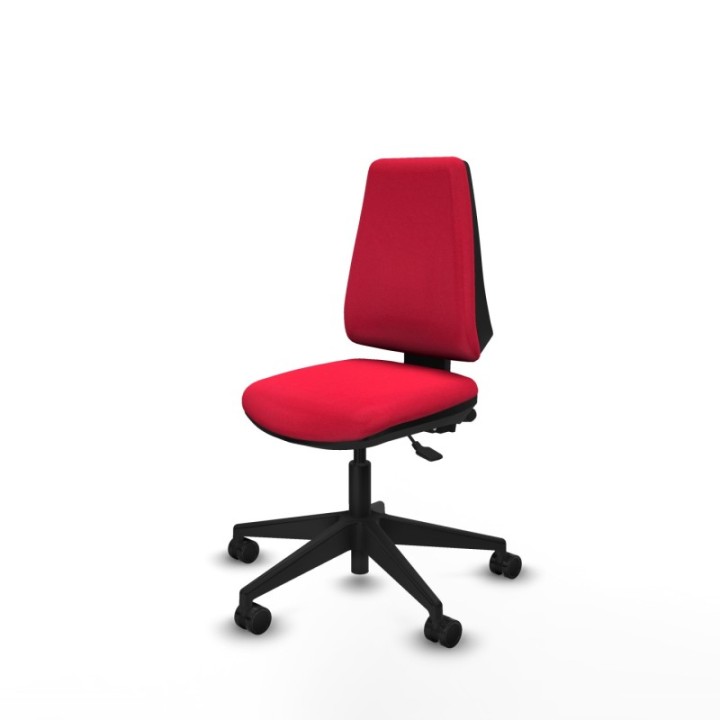 Elche AS bali rojo base piramidal ruedas nailon 65mm