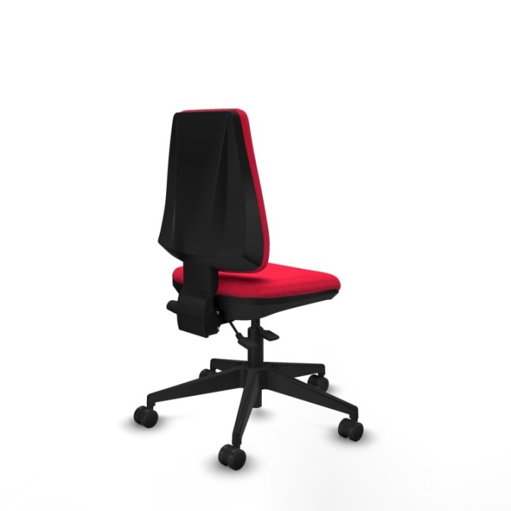 Elche AS bali rojo base piramidal ruedas nailon 65mm