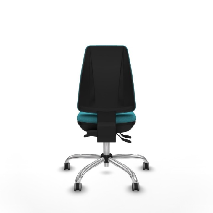 Elche AS bali turquesa base cromada ruedas engomadas 65mm