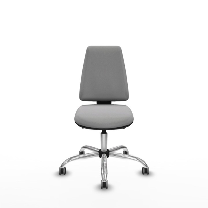 Elche AS bali gris claro base cromada ruedas engomadas 65mm