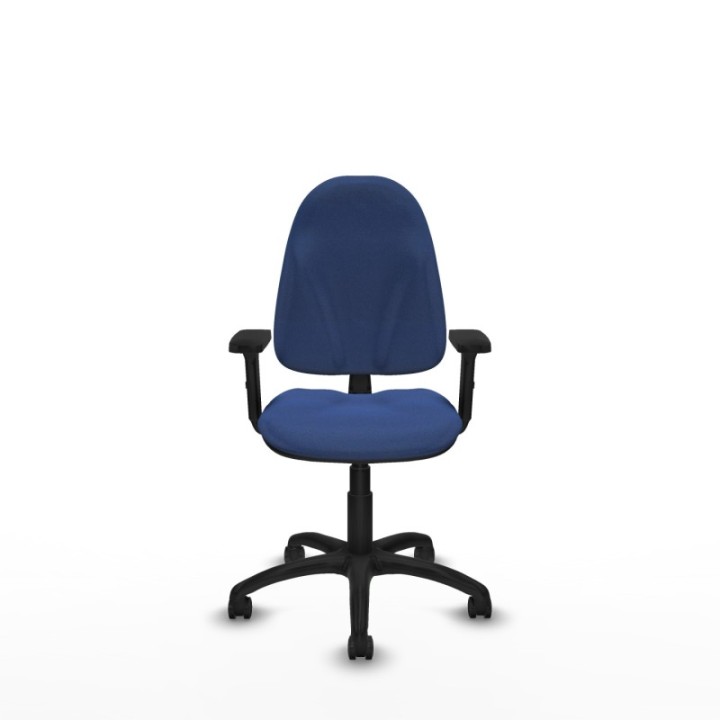 Algarra CP bali azul marino brazos 2D base poliamida ruedas autofrenantes 50mm