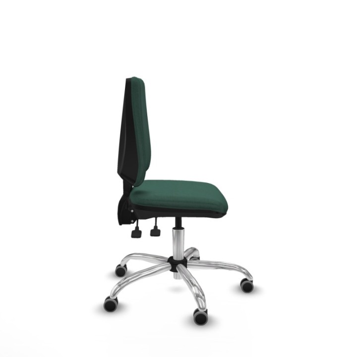 Elche AS bali verde botella base cromada ruedas engomadas 65mm