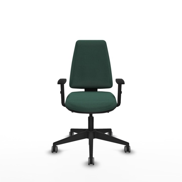 Elche AS bali verde botella brazos 1D base piramidal ruedas engomadas 65mm